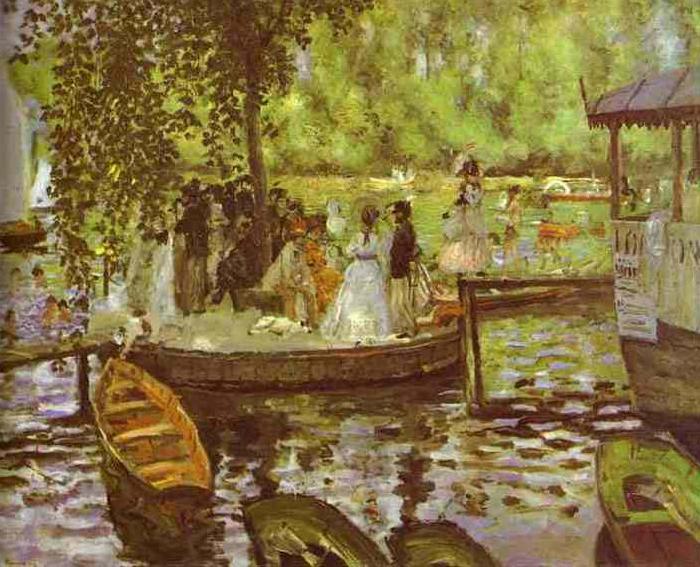 Pierre-Auguste Renoir La Grenouillere, china oil painting image